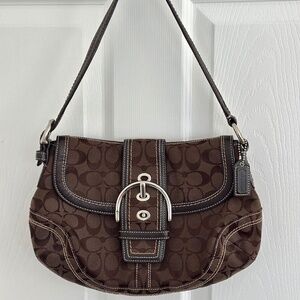 Soho large coach shoulder purse
